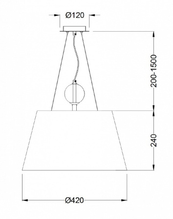 Фото Подвесной светильник Maytoni Bergamo MOD613PL-03BG