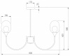 Открыть Люстра на штанге Eurosvet Spritz 70217/8 латунь Фото Люстра на штанге Eurosvet Spritz 70217/8 латунь