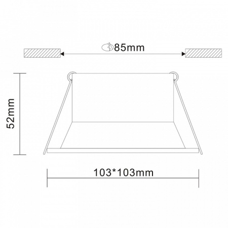 Фото Встраиваемый светильник ST-Luce Grosi ST207.518.01