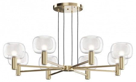 Фото Подвесная люстра Maytoni Vision MOD411PL-08G