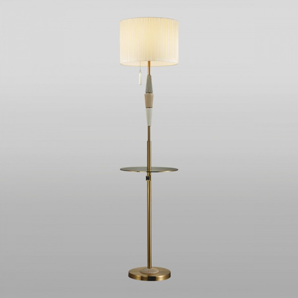 Фото Торшер с полкой Odeon Light Latte 5403/1F