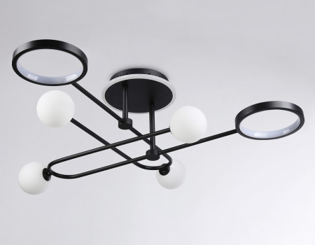 Открыть Люстра на штанге Ambrella Light FL FL66232 Фото Люстра на штанге Ambrella Light FL FL66232