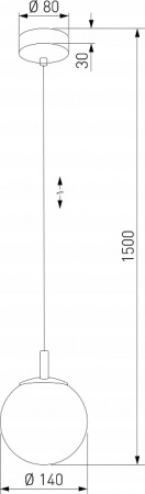 Фото Подвесной светильник TK Lighting Cadix 759 Cadix Gold