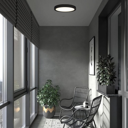 Открыть Накладной светильник Loft it Extraslim 10227/24 Black Фото Накладной светильник Loft it Extraslim 10227/24 Black