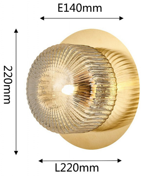 Фото Накладной светильник Favourite Malinconia 4051-1W