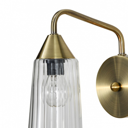 Открыть Бра Indigo Campana 13028/1W Brass Фото Бра Indigo Campana 13028/1W Brass