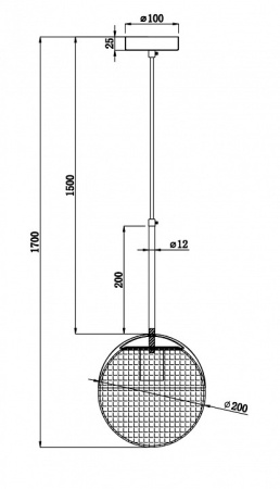 Фото Подвесной светильник Freya Joyce FR5126PL-01BS
