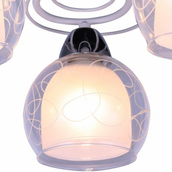 Фото Люстра на штанге Arte Lamp Sansa A7585PL-5WH