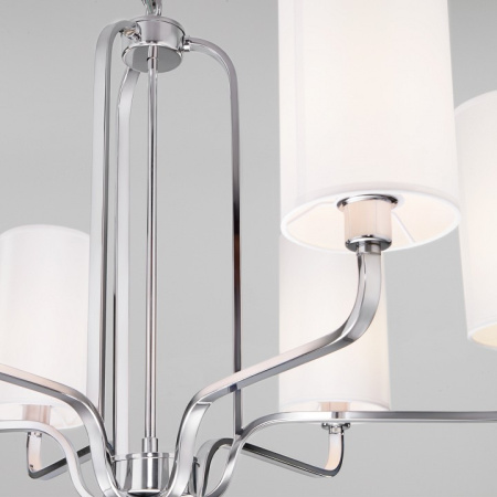Открыть Подвесная люстра Eurosvet Purezza 60128/6 хром Фото Подвесная люстра Eurosvet Purezza 60128/6 хром
