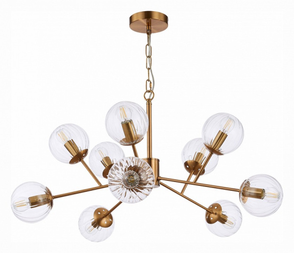 Открыть Подвесная люстра EVOLUCE Andria SLE220803-10 Фото Подвесная люстра EVOLUCE Andria SLE220803-10