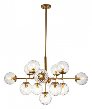Открыть Люстра на штанге Indigo Cocoon 11008/13P Brass Фото Люстра на штанге Indigo Cocoon 11008/13P Brass