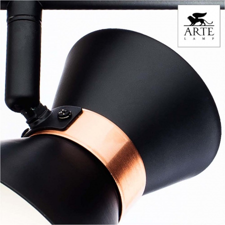 Открыть Спот Arte Lamp Baltimore A1406AP-2BK Фото Спот Arte Lamp Baltimore A1406AP-2BK