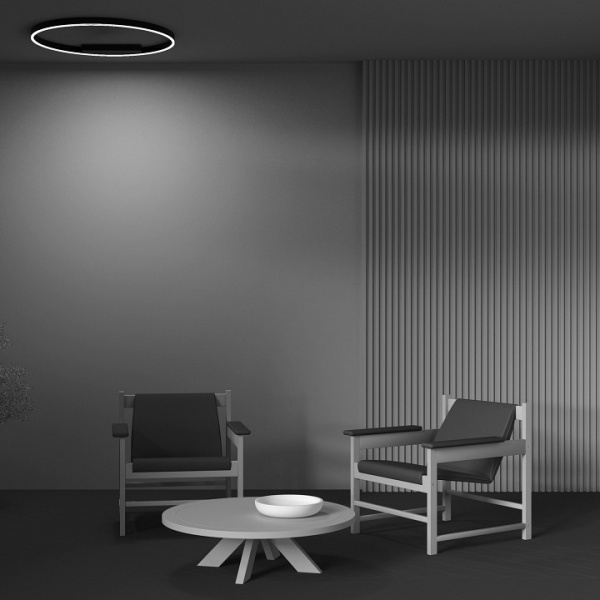 Фото Накладной светильник Maytoni Halo MOD058CL-L50BK