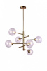 Фото Люстра на штанге Freya Maddison FR5115PL-06BZ