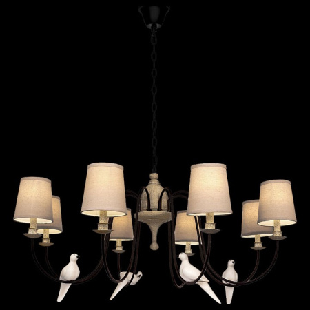 Открыть Подвесная люстра Loft it Birds LOFT1029A-8 Фото Подвесная люстра Loft it Birds LOFT1029A-8