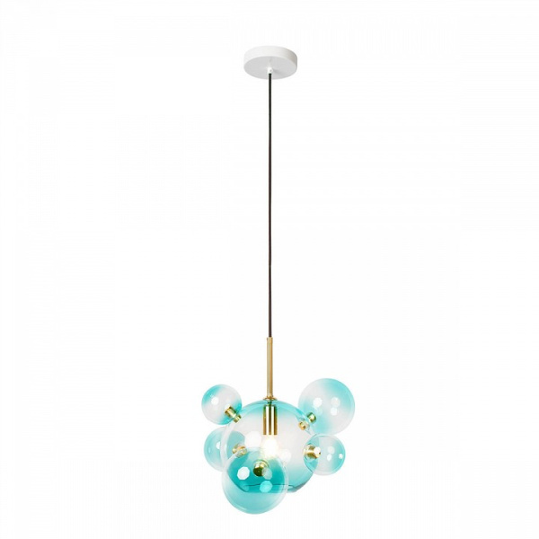 Открыть Подвесной светильник Loft it Bolle 2027-P6 Blue mini Фото Подвесной светильник Loft it Bolle 2027-P6 Blue mini