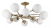 Люстра на штанге Arte Lamp Marco A2703PL-12SG Люстра на штанге Arte Lamp Marco A2703PL-12SG