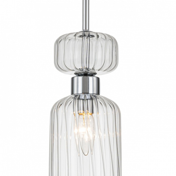 Фото Подвесной светильник Escada Gloss 1141/1S Chrome/Clear