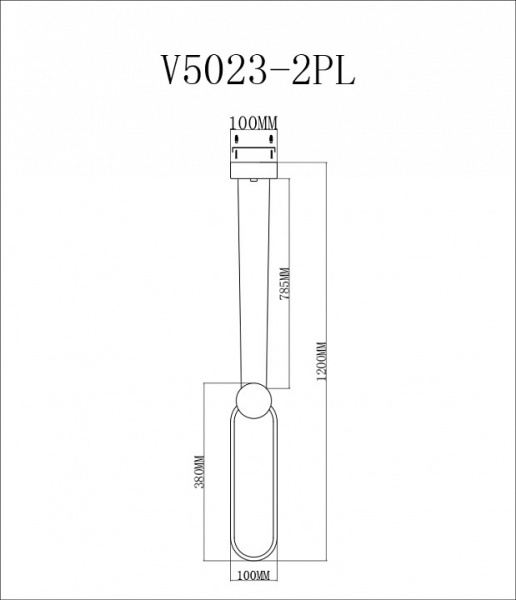 Фото Подвесной светильник Moderli Store V5023-2PL