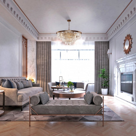 Фото Подвесная люстра Maytoni Revero MOD085PL-16BS