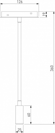 Фото Светильник на штанге Elektrostandard Slim Magnetic a064489