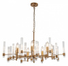 Открыть Подвесная люстра Indigo Favara 11040/7P Brass Фото Подвесная люстра Indigo Favara 11040/7P Brass