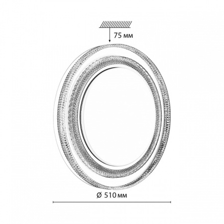 Фото Накладной светильник Sonex Suzy Gold 7641/EL