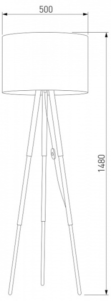 Фото Торшер TK Lighting Juta 5569 Juta