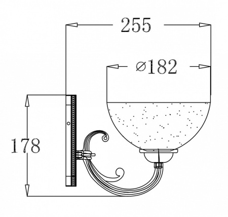 Фото Бра Freya Herbert FR2012-WL-01-BZ