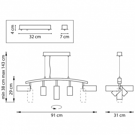 Фото Подвесной светильник Lightstar Rullo LR735372873
