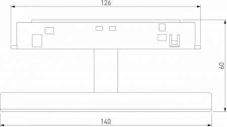Фото Накладной светильник Elektrostandard Slim Magnetic a065984