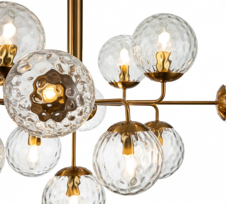 Открыть Люстра на штанге Indigo Cocoon 11008/13P Brass Фото Люстра на штанге Indigo Cocoon 11008/13P Brass