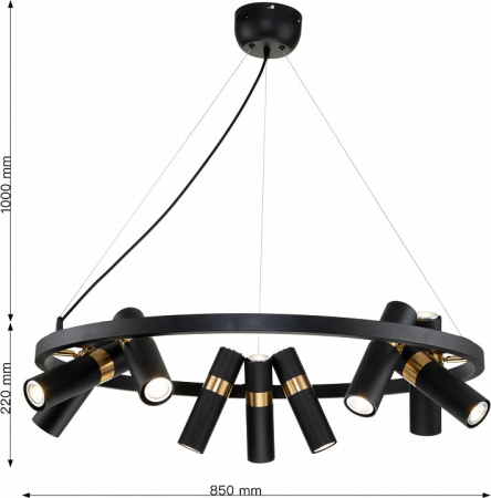 Фото Подвесная люстра Favourite Light point 2997-9P