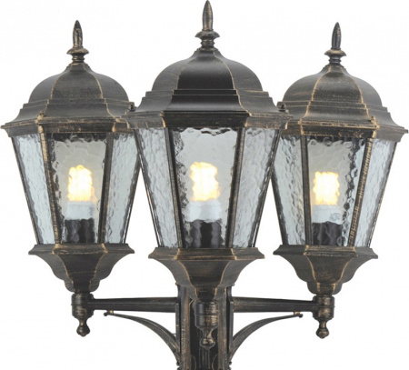 Фото Фонарный столб Arte Lamp Genova A1207PA-3BN