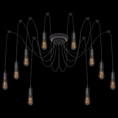 Открыть Подвесная люстра Loft it Spider LOFT1162/10 Фото Подвесная люстра Loft it Spider LOFT1162/10