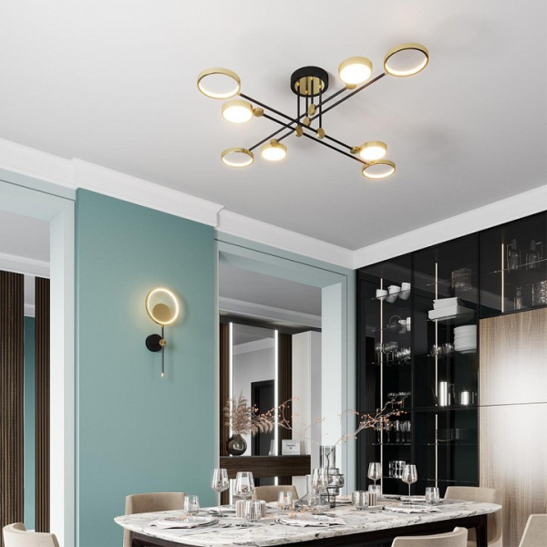 Фото Люстра на штанге Odeon Light Denzel 4320/75CL