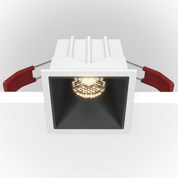 Фото Встраиваемый светильник Maytoni Alfa DL043-01-10W3K-D-SQ-WB