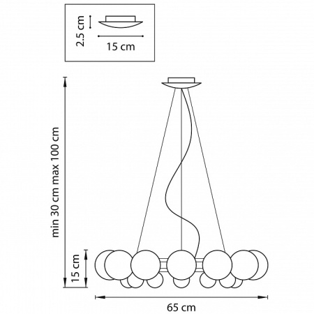 Фото Подвесная люстра Lightstar Sferetta 801124