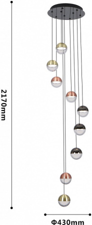 Фото Подвесная люстра Favourite Luna 4371-9P