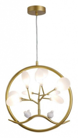 Открыть Подвесная люстра Arte Lamp Candy A7274SP-9GO Фото Подвесная люстра Arte Lamp Candy A7274SP-9GO