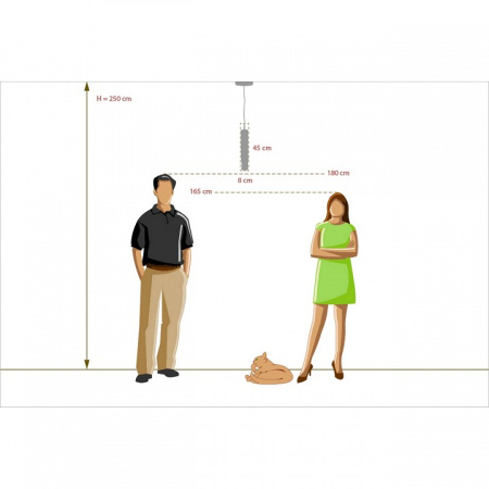 Фото Подвесной светильник DeMarkt Ракурс 6 631012801