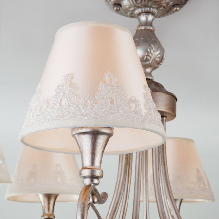 Открыть Люстра на штанге Eurosvet Incanto 60069/8 серебро Фото Люстра на штанге Eurosvet Incanto 60069/8 серебро