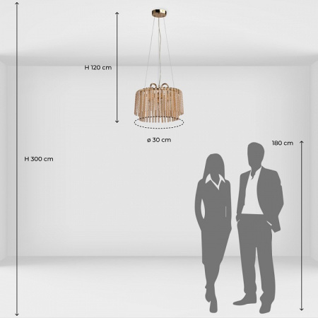 Фото Подвесная люстра MW-Light Лавиния 443010703