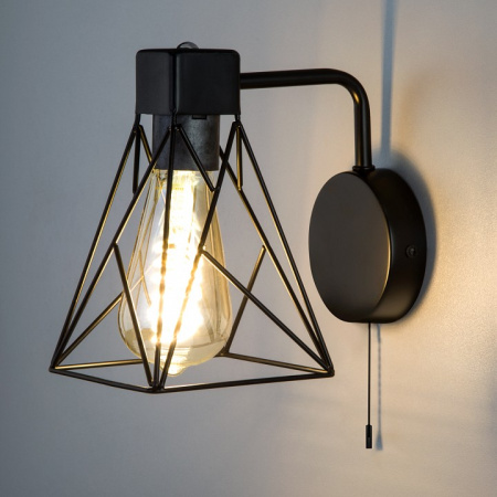 Фото Бра Eurosvet Trappola 70107/1 черный