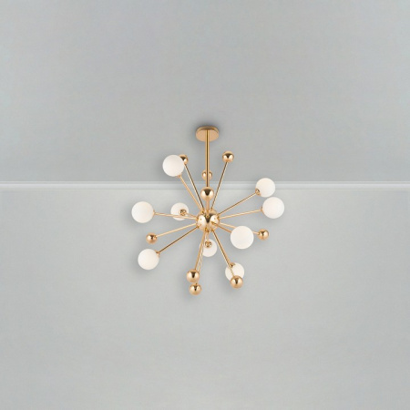 Фото Люстра на штанге Freya Planets FR5200PL-09FG