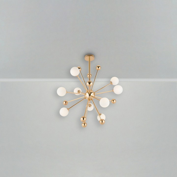 Фото Люстра на штанге Freya Planets FR5200PL-09FG