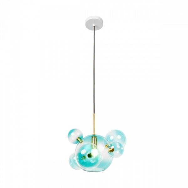 Открыть Подвесной светильник Loft it Bolle 2027-P6 Blue mini Фото Подвесной светильник Loft it Bolle 2027-P6 Blue mini