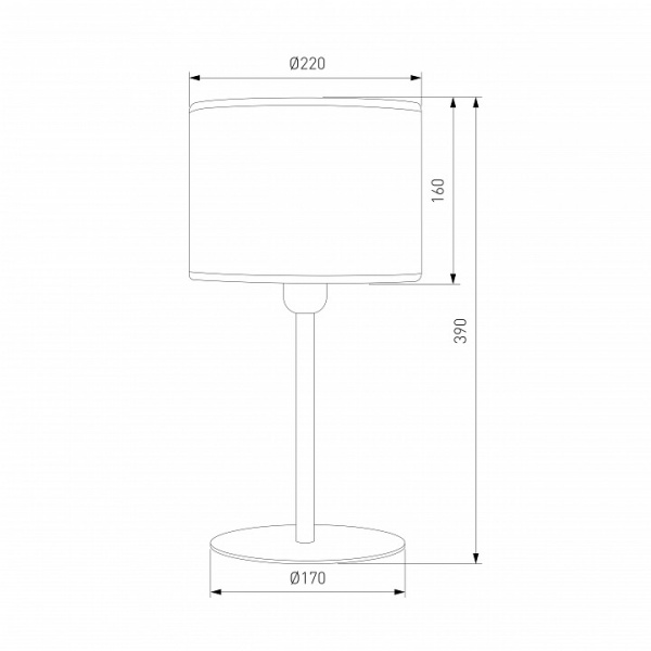 Фото Настольная лампа декоративная TK Lighting Juta 5552 Juta