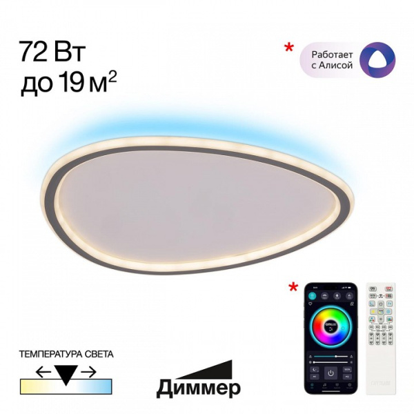 Фото Накладной светильник Citilux ТRIO CL215B251E
