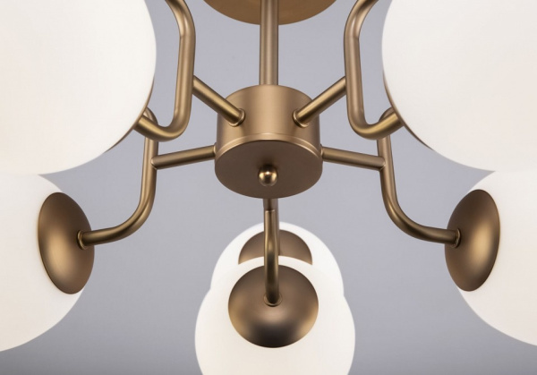 Фото Люстра на штанге Maytoni Erich MOD221PL-10G